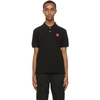 Comme Des Garçons Play Comme Des Garcons Play Black Heart Patch Polo