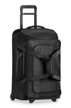 Briggs & Riley Zdx 27 Medium Upright Duffel Bag In Black