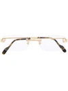 Cartier Première De  Rectangular-frame Glasses In White