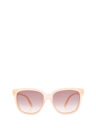 Gucci Eyewear Square Frame Sunglasses In Beige