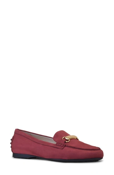Amalfi By Rangoni Don Driving Loafer In Bordeaux Leather