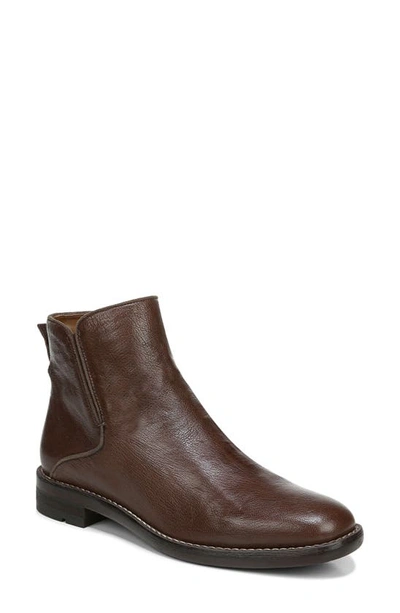 Franco Sarto Marcus Booties Women's Shoes In Brown Leather