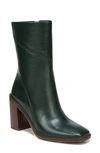 Franco Sarto Stevie Mid Shaft Boots Women's Shoes In English Green Leather
