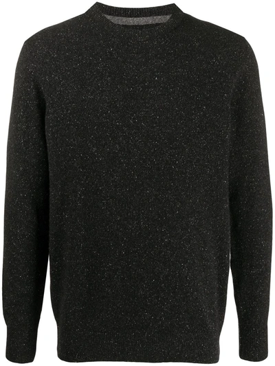 Barbour Embroidered Logo Jumper In Black