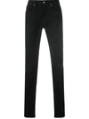 Frame Straight Leg Jeans In Black