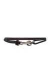 BOTTEGA VENETA WOMEN'S LEATHER ROPE BELT