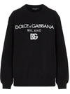 DOLCE & GABBANA DOLCE & GABBANA EMBROIDERED LOGO SWEATSHIRT