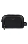 TED BAKER CLINGS LEATHER DOPP KIT,244587-CLINGS-MXG