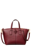 TORY BURCH MCGRAW MINI LEATHER SATCHEL,74850