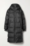 ADIDAS BY STELLA MCCARTNEY HOODED QUILTED SHELL COAT