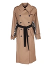 N°21 DOUBLE-BREASTED TRENCH COAT IN CAMEL COLOR