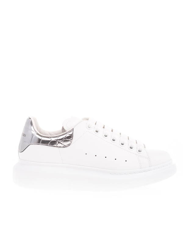 white and silver alexander mcqueen