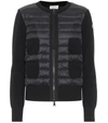 MONCLER VIRGIN WOOL AND DOWN JACKET,P00486205