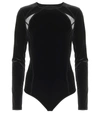 WOLFORD Blake velvet bodysuit,P00491922