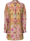 ETRO PATCHWORK-PRINT SHIRT JACKET