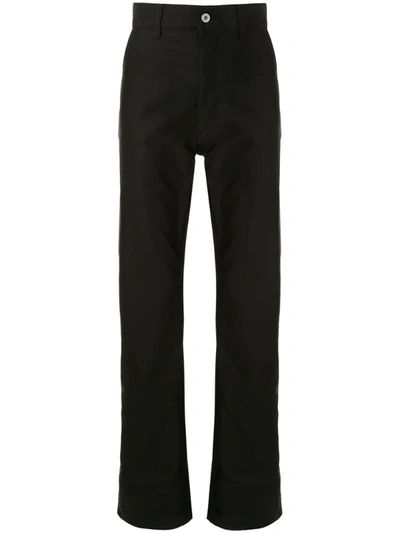 Junya Watanabe Colour-block Trousers In Black