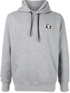 AAPE BY A BATHING APE EMBROIDERED LOGO PATCH HOODIE