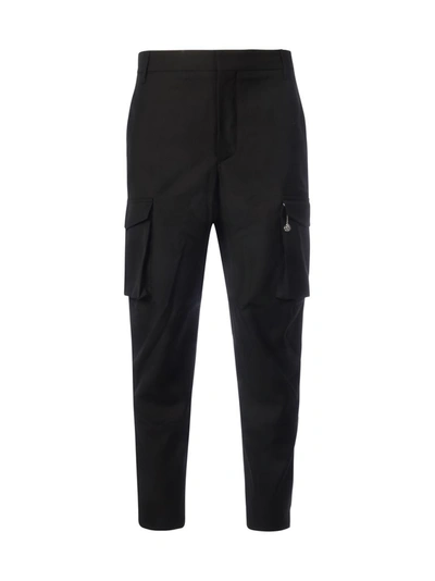 Givenchy Virgin Wool Cargo Pants In Black