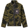 Carhartt Stand-up Collar Fleece Sweatshirt In Green