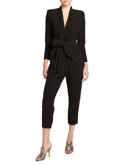 A.l.c Kieran Capri Jumpsuit In Black