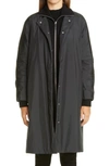 LAFAYETTE 148 LAWRENCE DOWN COAT WITH KNIT COLLAR,MCA53R-7930