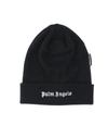 PALM ANGELS PALM ANGELS LOGO EMBROIDERED BEANIE