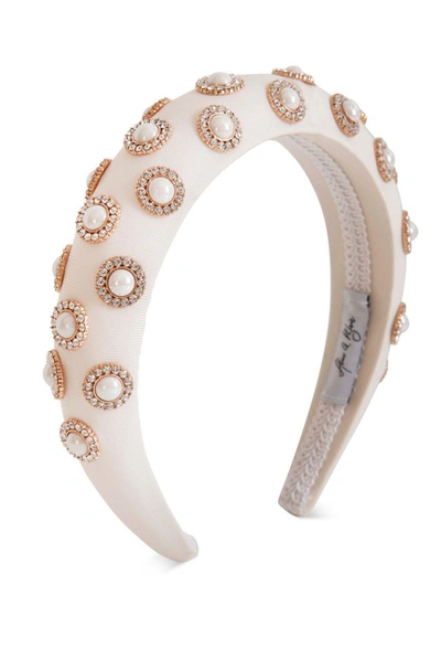 Alice & Blair Sienna Headband White