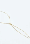 Stephanie Grace Jewellery Chain Ring In Gold