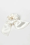 Teya Scrunchie Brigitte White In White