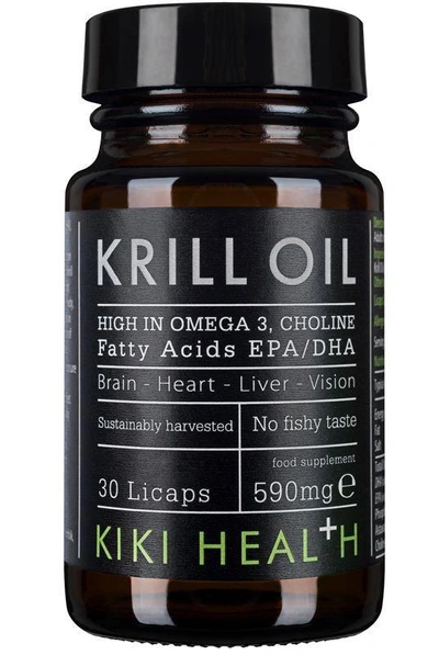 Kiki Health Krill Oil Softgels (30 Capsules)