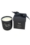 KISS THE MOON PEACE AROMATHERAPY SOY CANDLE - VANILLA & ROSEWOOD,1349013307428