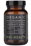 KIKI HEALTH MULTI MUSHROOM BLEND, ORGANIC 60 VEGICAPS,4123454865444