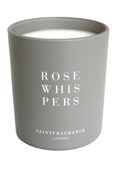 Saint Fragrance Rose Whispers Candle