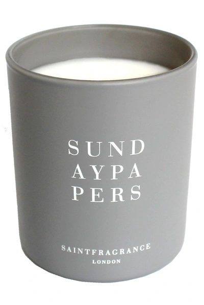 Saint Fragrance Sunday Papers Candle
