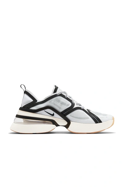 Nike Air Max 270 Xx Trainer In White  Black  Pale Ivory  & Gum Med Brow