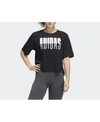 ADIDAS ORIGINALS ADIDAS WOMEN'S BIG ADIDAS GRAPHIC TEE