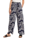 ROXY JUNIORS' SOUTH OF WORLD PRINTED SOFT PANTS
