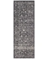 Surya Harput Hap-1028 Black 2'7" X 7'3" Area Rug In Black