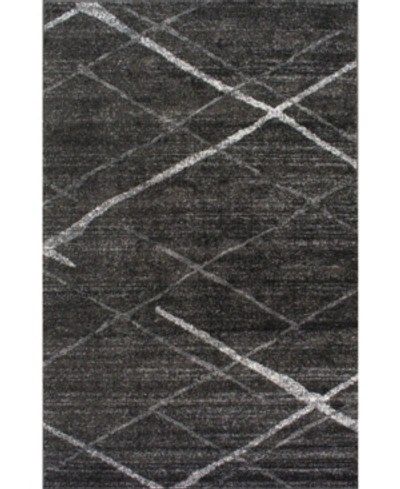 Nuloom Smoky Contemporary Thigpen 5' X 8' Area Rug In Dark Gray