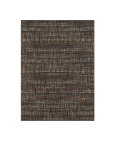 Karastan Elements Fowler Black 2' X 3' Area Rug In Black