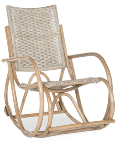 Safavieh Bondell Rocking Chair In Off-white