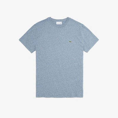 Lacoste Crew Neck Pima Cotton Jersey T-shirt - 3xl - 8 In Blue