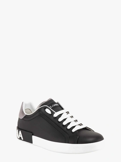 Dolce & Gabbana Low Top Sneaker In Black