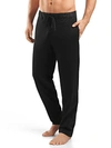 Hanro Night And Day Knit Slim Fit Lounge Pants In Black