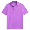 Polo Ralph Lauren Classic Fit Mesh Polo Shirt In Paloma Purple/navy