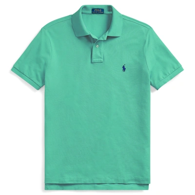 Polo Ralph Lauren Classic Fit Mesh Polo Shirt In Billiard/royal Blue
