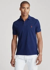Polo Ralph Lauren Classic Fit Mesh Polo Shirt In Sailing Orange/royal