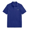 Polo Ralph Lauren Classic Fit Mesh Polo Shirt In Fall Royal/yellow