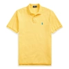Polo Ralph Lauren Classic Fit Mesh Polo Shirt In Yellowfin/bright Blue