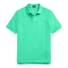 Polo Ralph Lauren Classic Fit Mesh Polo Shirt In Sunset Green/pink